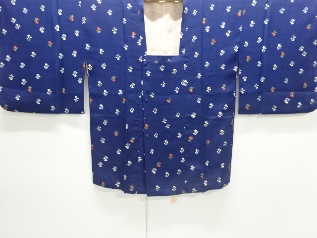 草花模様道行コート